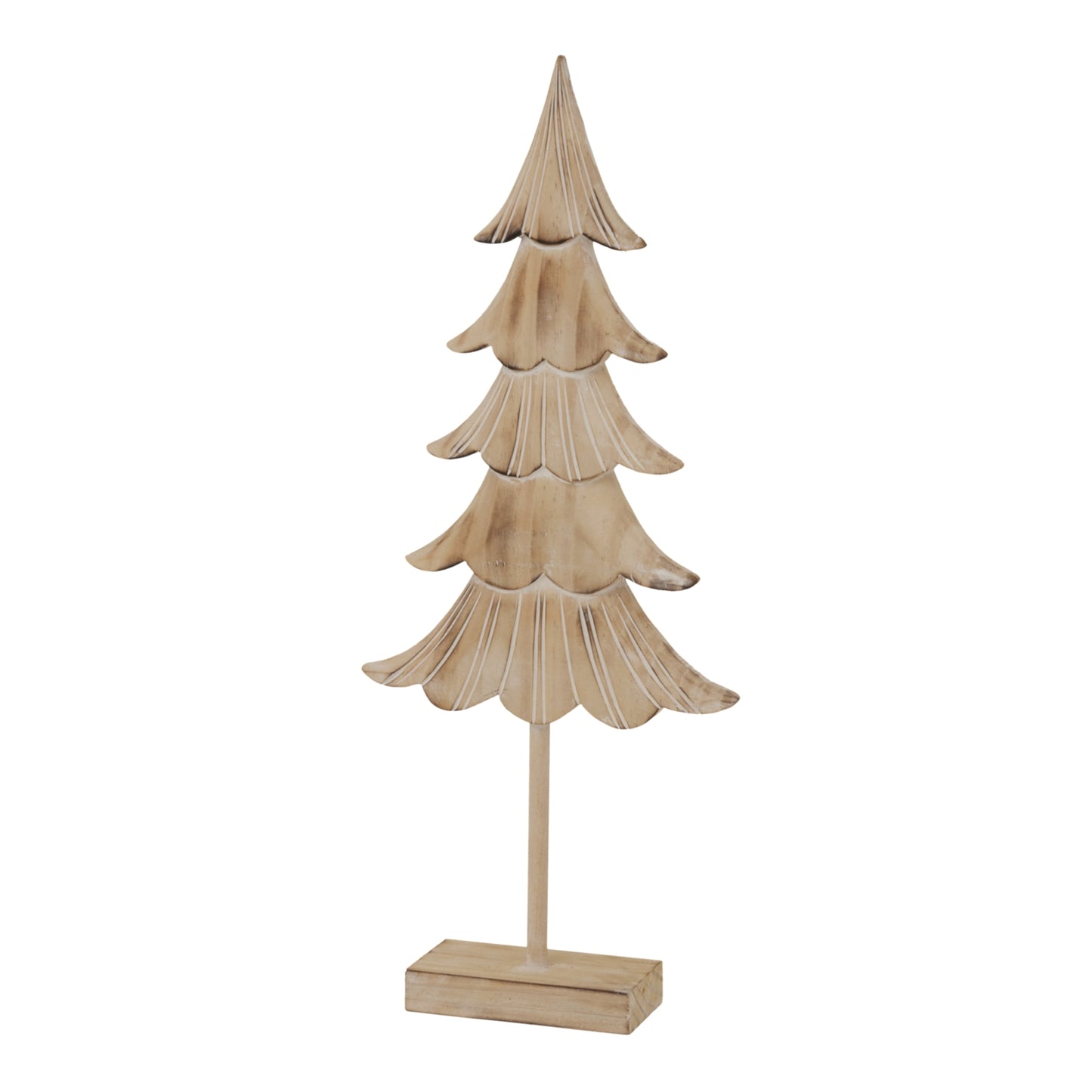 Large Rustic Fir Tree On Stand - Christmas Room Decorations from the Quanta Home collection.