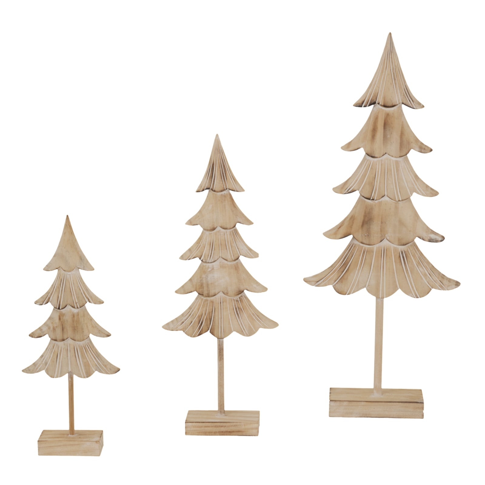 Large Rustic Fir Tree On Stand - Christmas Room Decorations from the Quanta Home collection.
