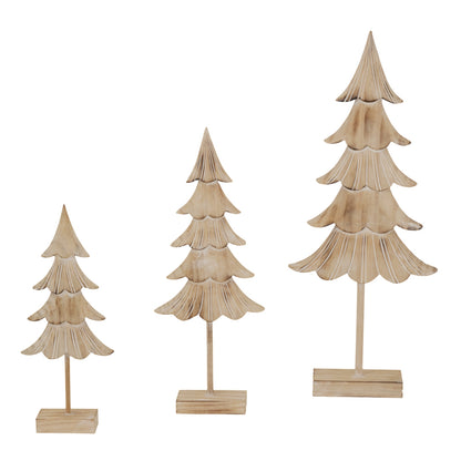 Large Rustic Fir Tree On Stand - Christmas Room Decorations from the Quanta Home collection.