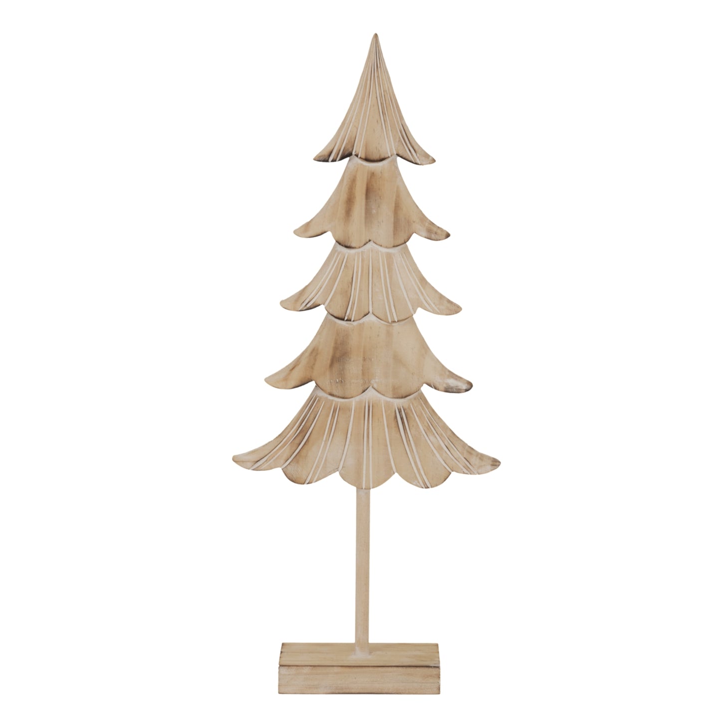 Large Rustic Fir Tree On Stand - Christmas Room Decorations from the Quanta Home collection.