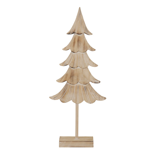 Large Rustic Fir Tree On Stand - Christmas Room Decorations from the Quanta Home collection.