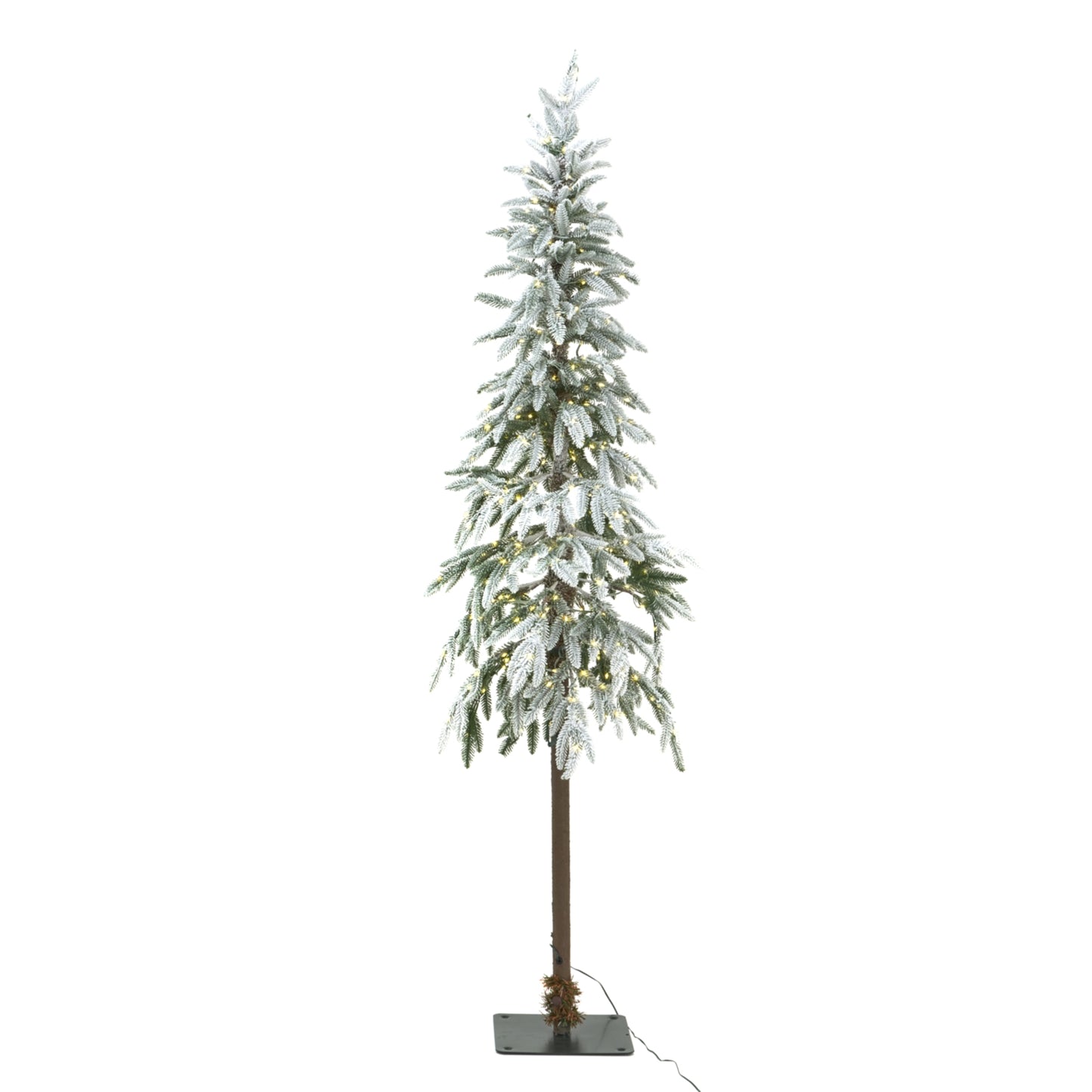 Large Snowy Woodland Pre-Lit 350 Led Christmas Tree - Christmas from the Quanta Home collection.