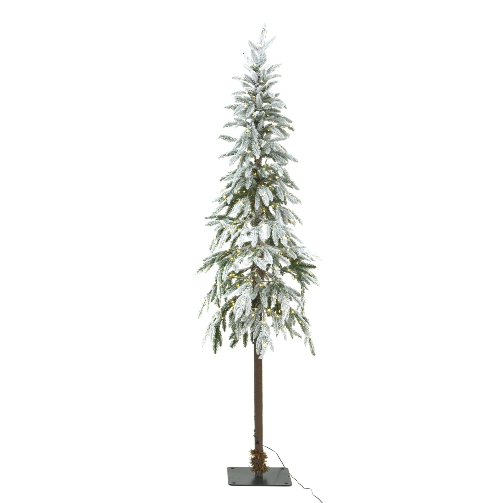 Large Snowy Woodland Pre-Lit 350 Led Christmas Tree - Christmas from the Quanta Home collection.