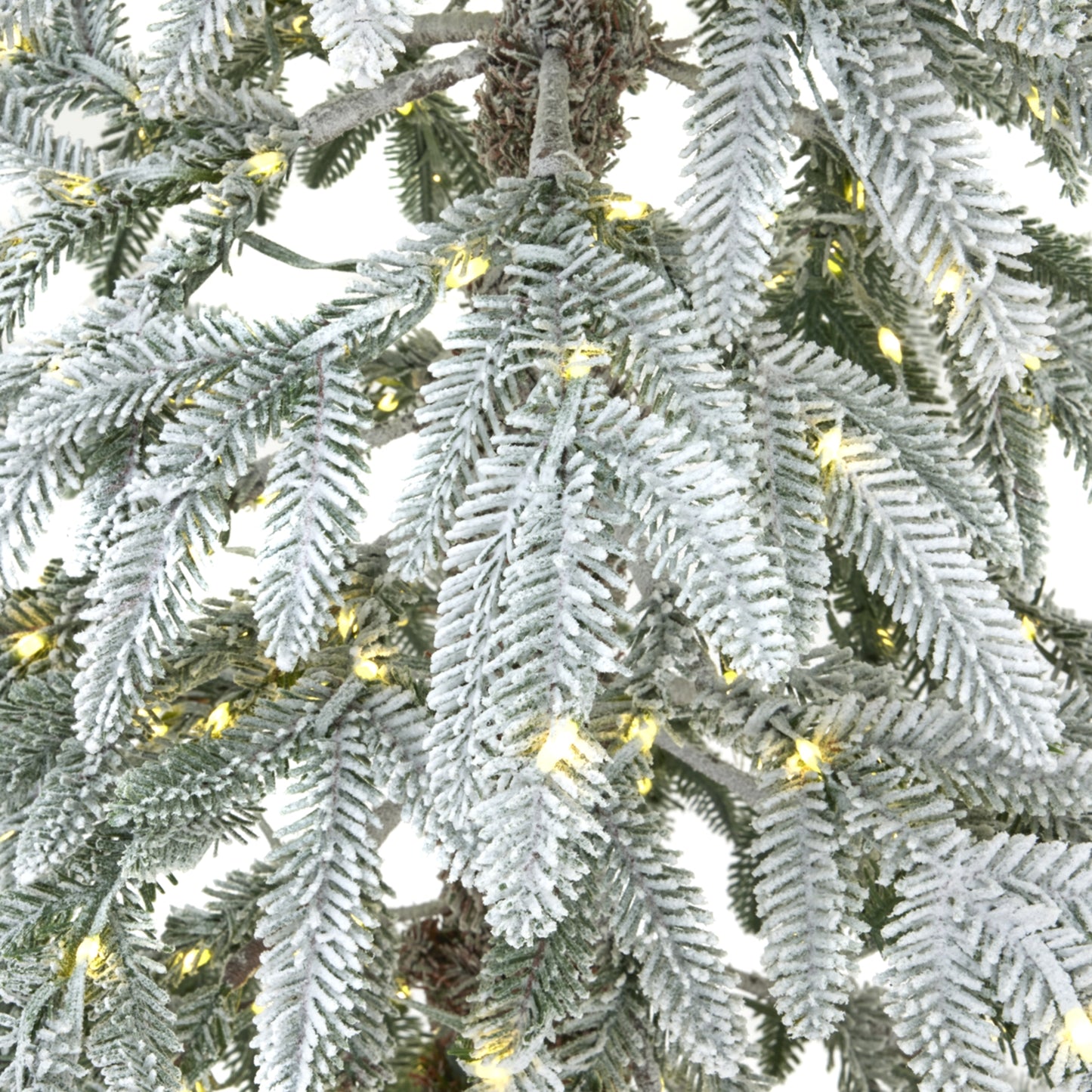 Large Snowy Woodland Pre-Lit 350 Led Christmas Tree - Christmas from the Quanta Home collection.