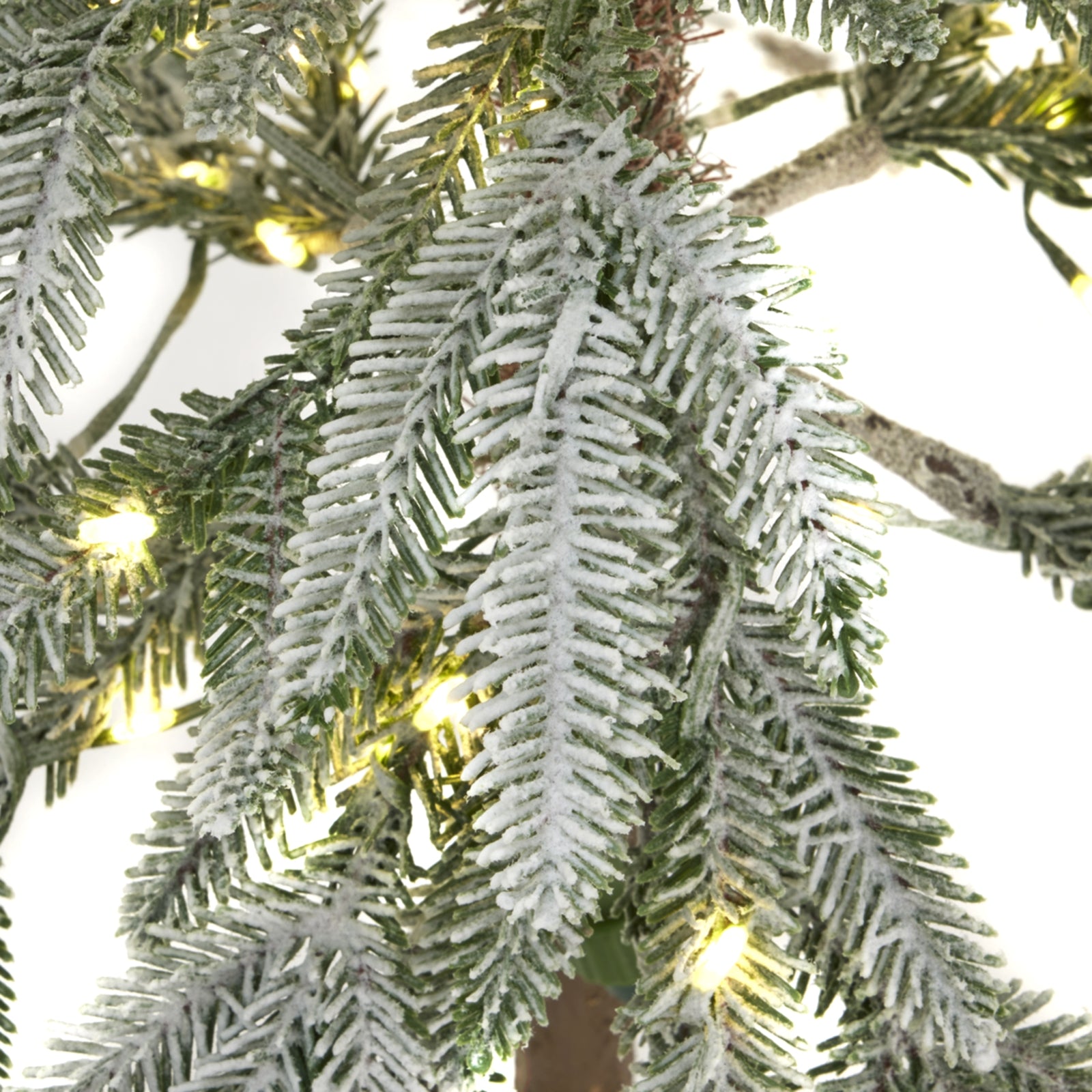 Medium Snowy Woodland Pre-Lit 200 Led Christmas Tree - Christmas from the Quanta Home collection.
