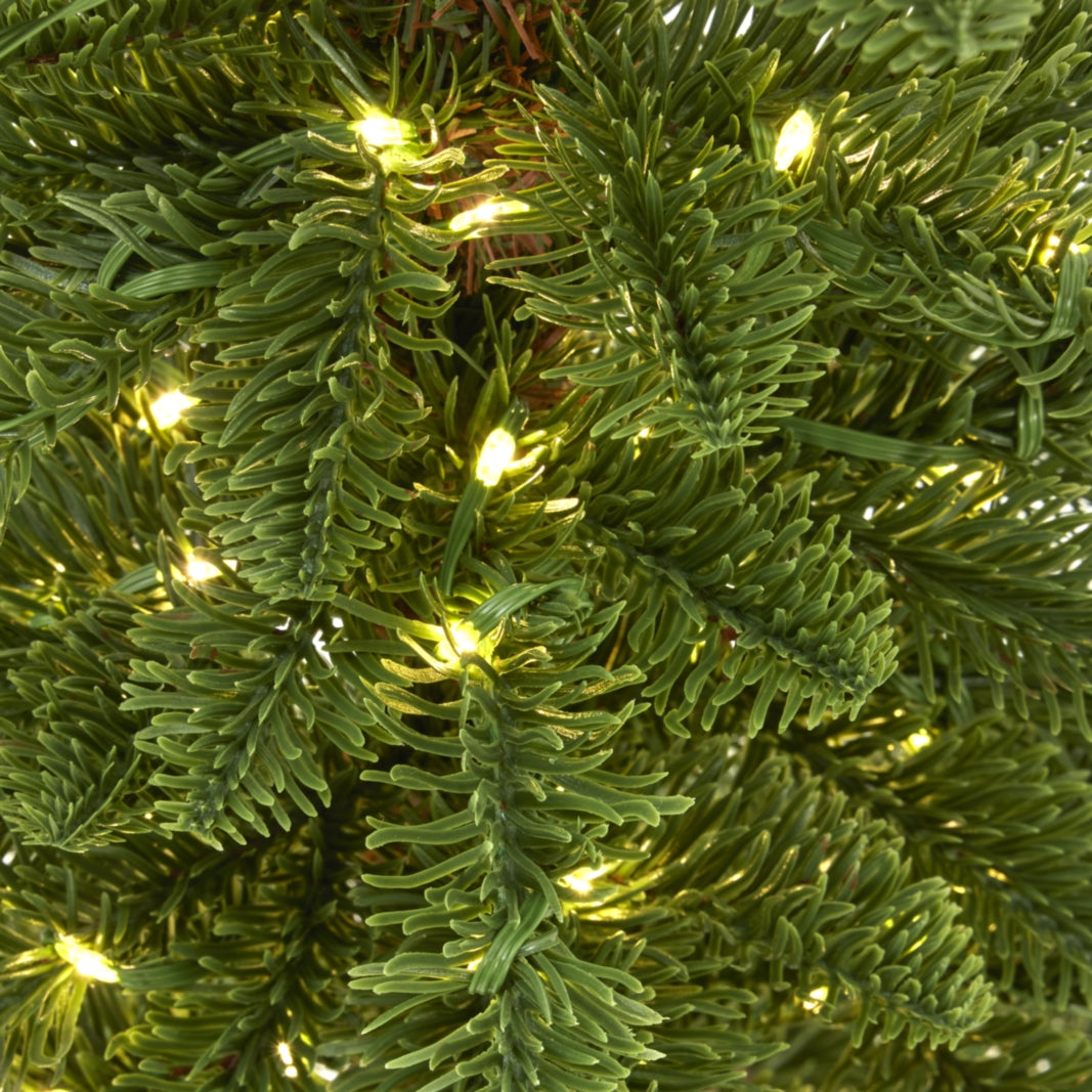 Medium Green Woodland Pre-Lit 200 Led Christmas Tree - Christmas from the Quanta Home collection.