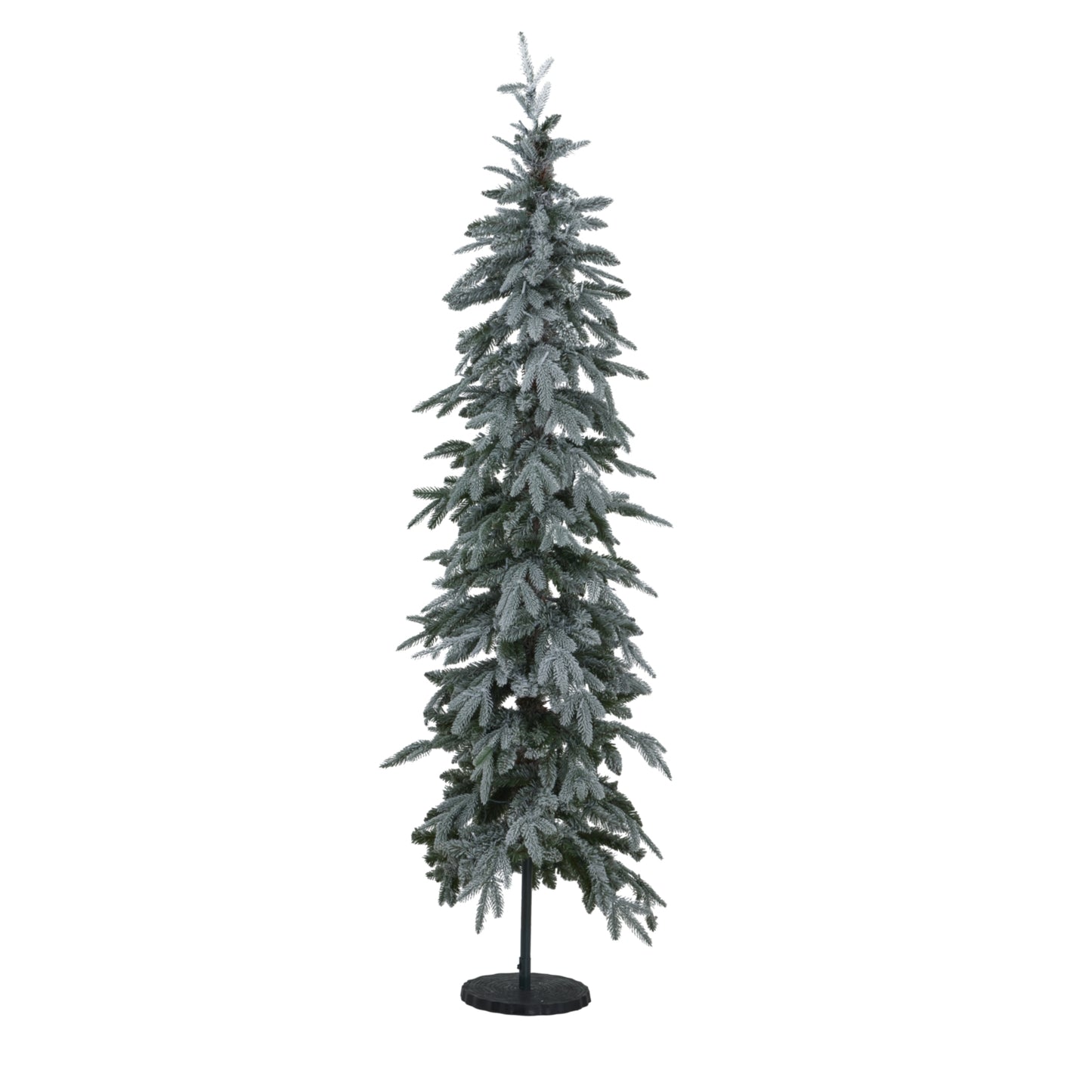 Slim Snowy Woodland Pre-Lit 200 Led Christmas Tree - Christmas from the Quanta Home collection.