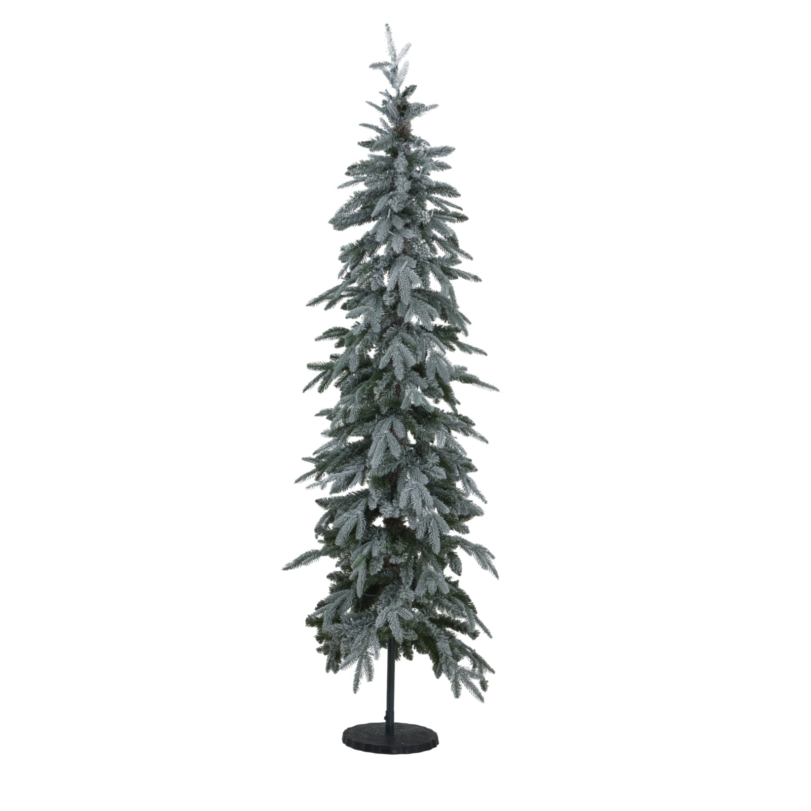 Slim Snowy Woodland Pre-Lit 200 Led Christmas Tree - Christmas from the Quanta Home collection.