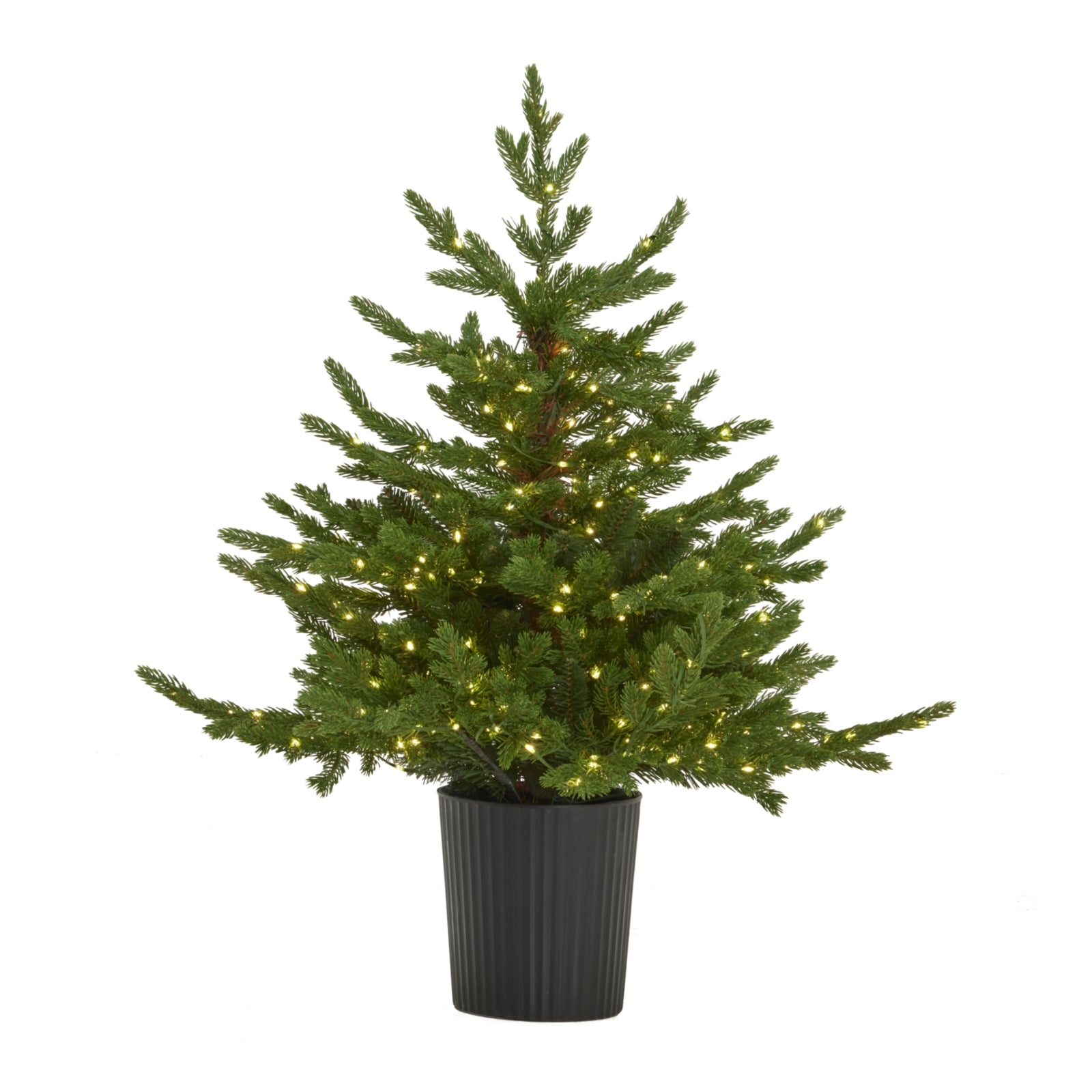 Green Forest Fir Pre-Lit Led 300L Christmas Tree In Pot - Christmas from the Quanta Home collection.