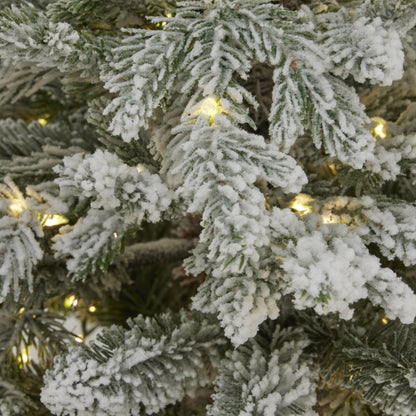 Snowy Forest Fir Pre-Lit Led 300L Christmas Tree In Pot - Christmas from the Quanta Home collection.