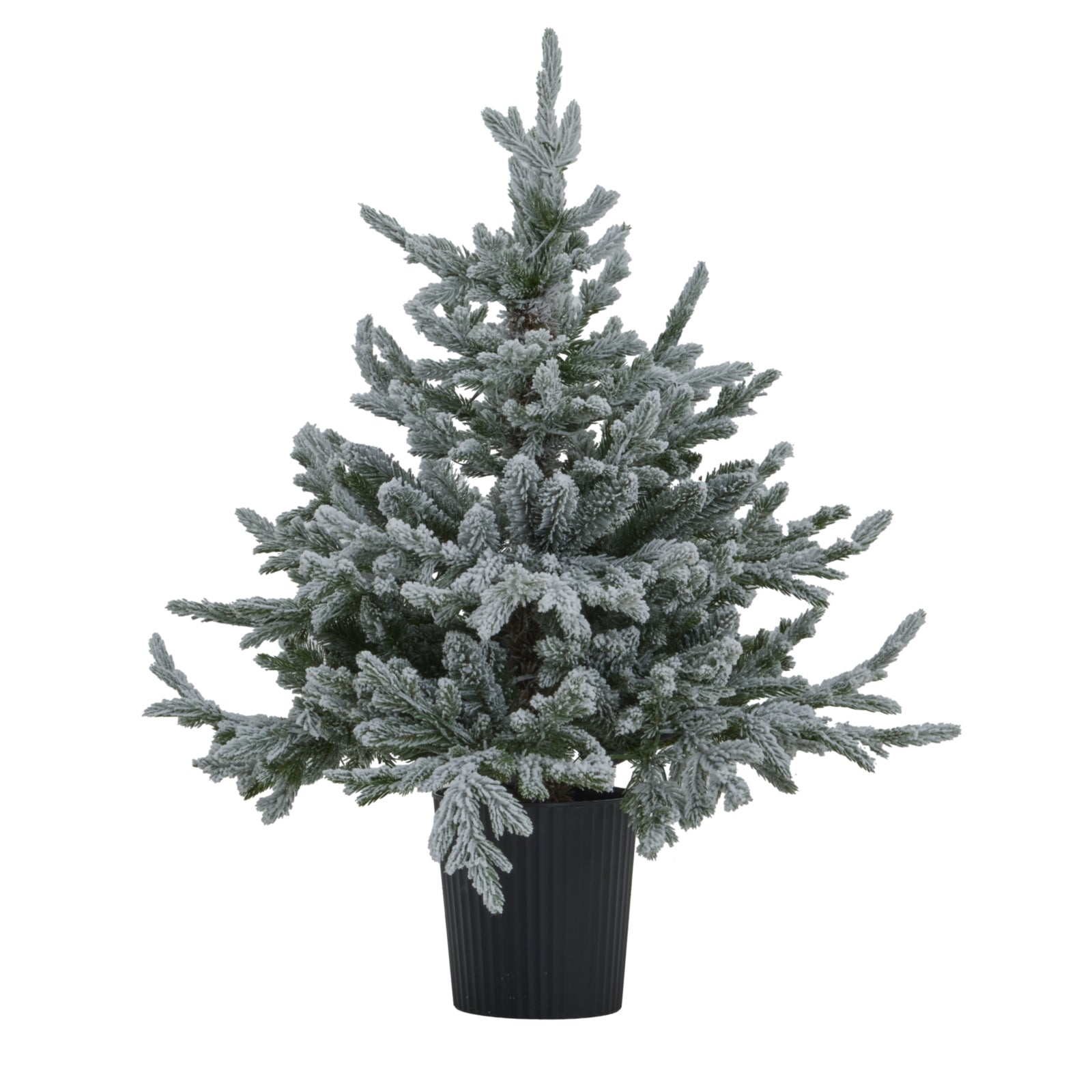 Snowy Forest Fir Pre-Lit Led 300L Christmas Tree In Pot - Christmas from the Quanta Home collection.