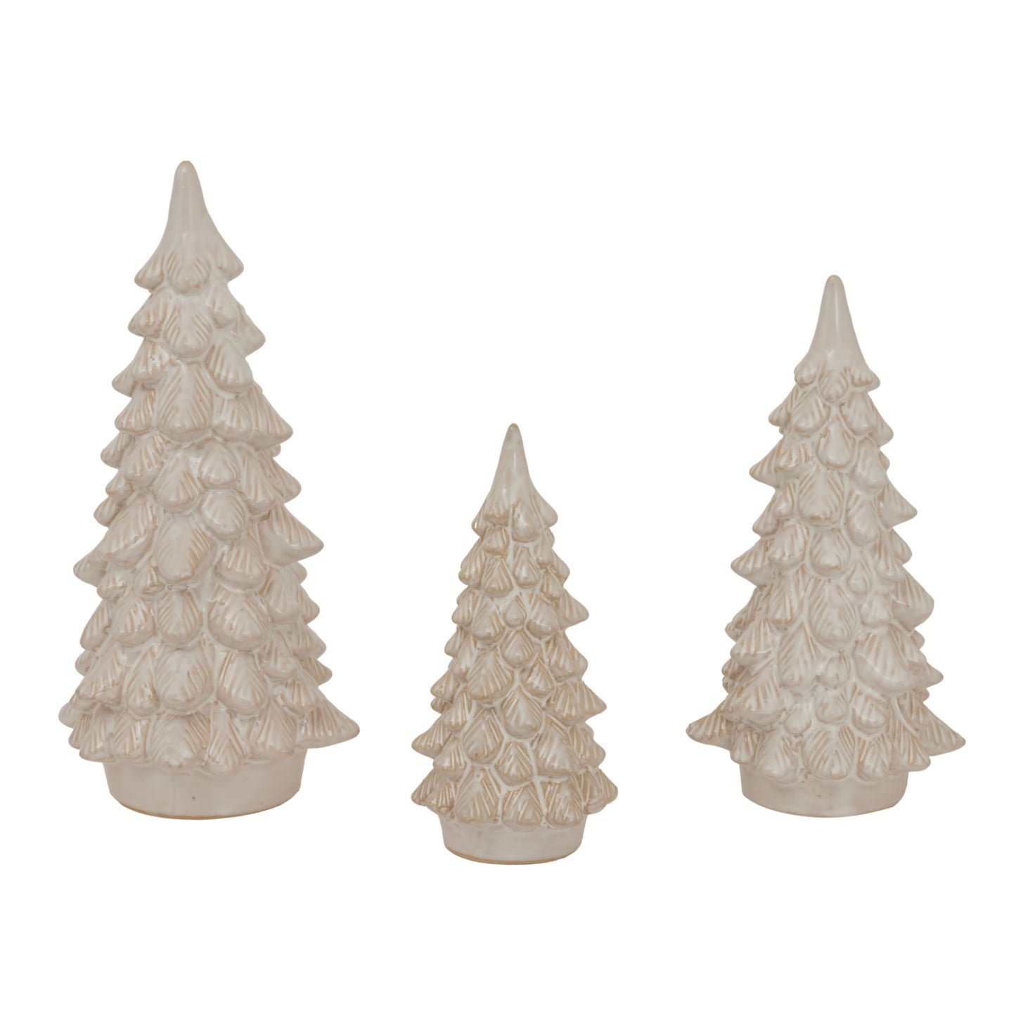 Alora Ceramic Snowy Tree - Christmas Room Decorations from the Quanta Home collection.