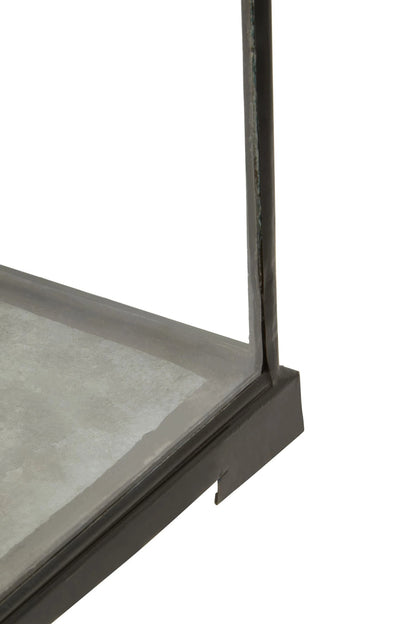 Wickham Large Black Square Lantern