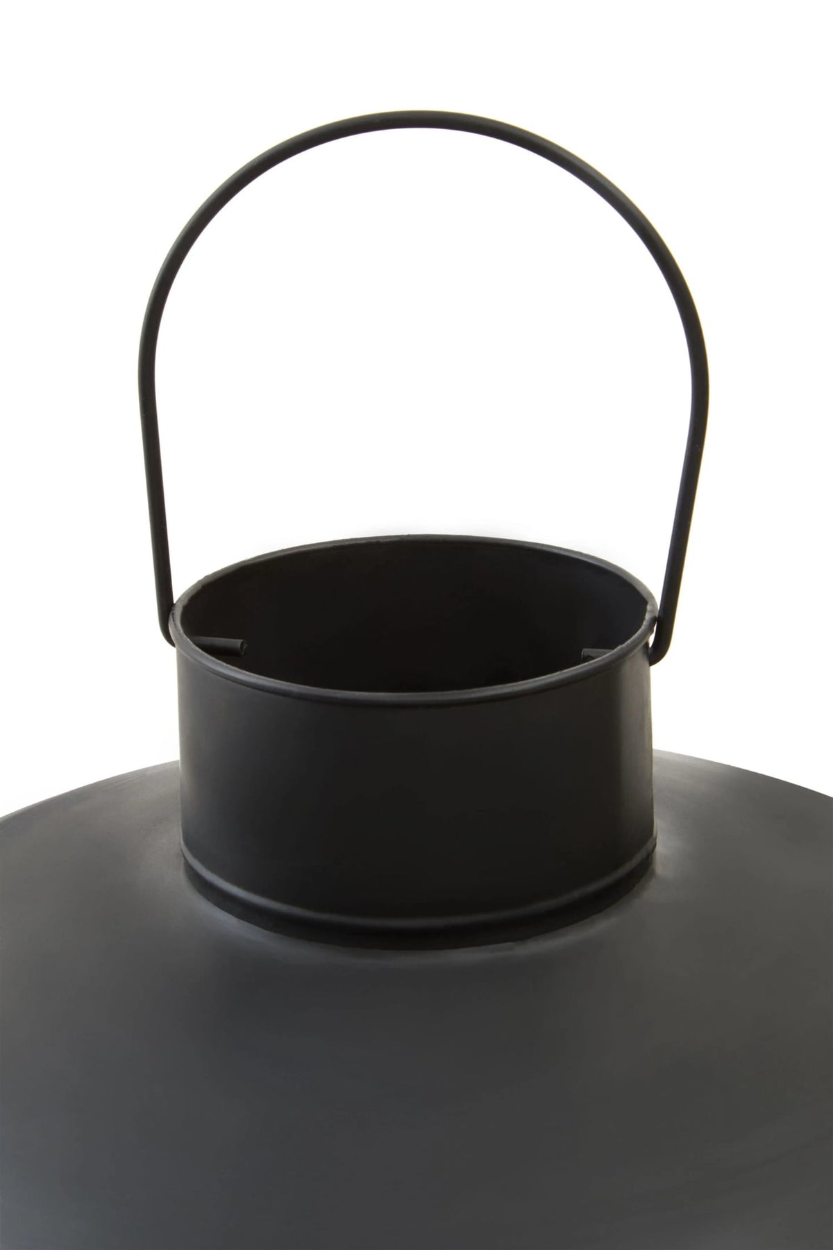 Wickham Large Black Square Lantern