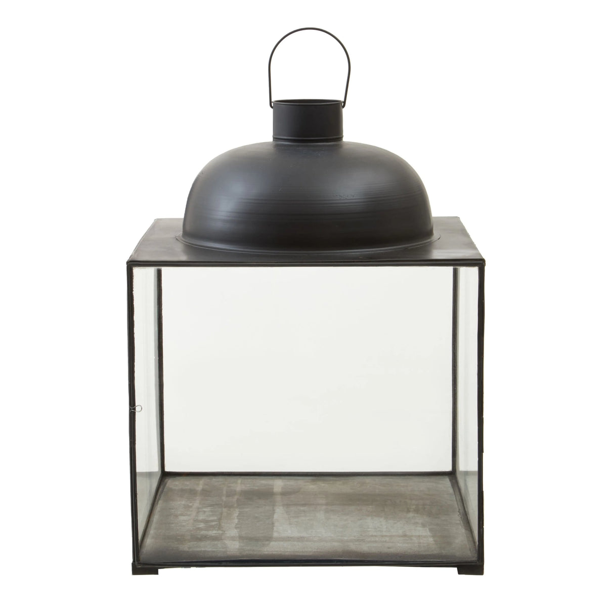 Wickham Large Black Square Lantern