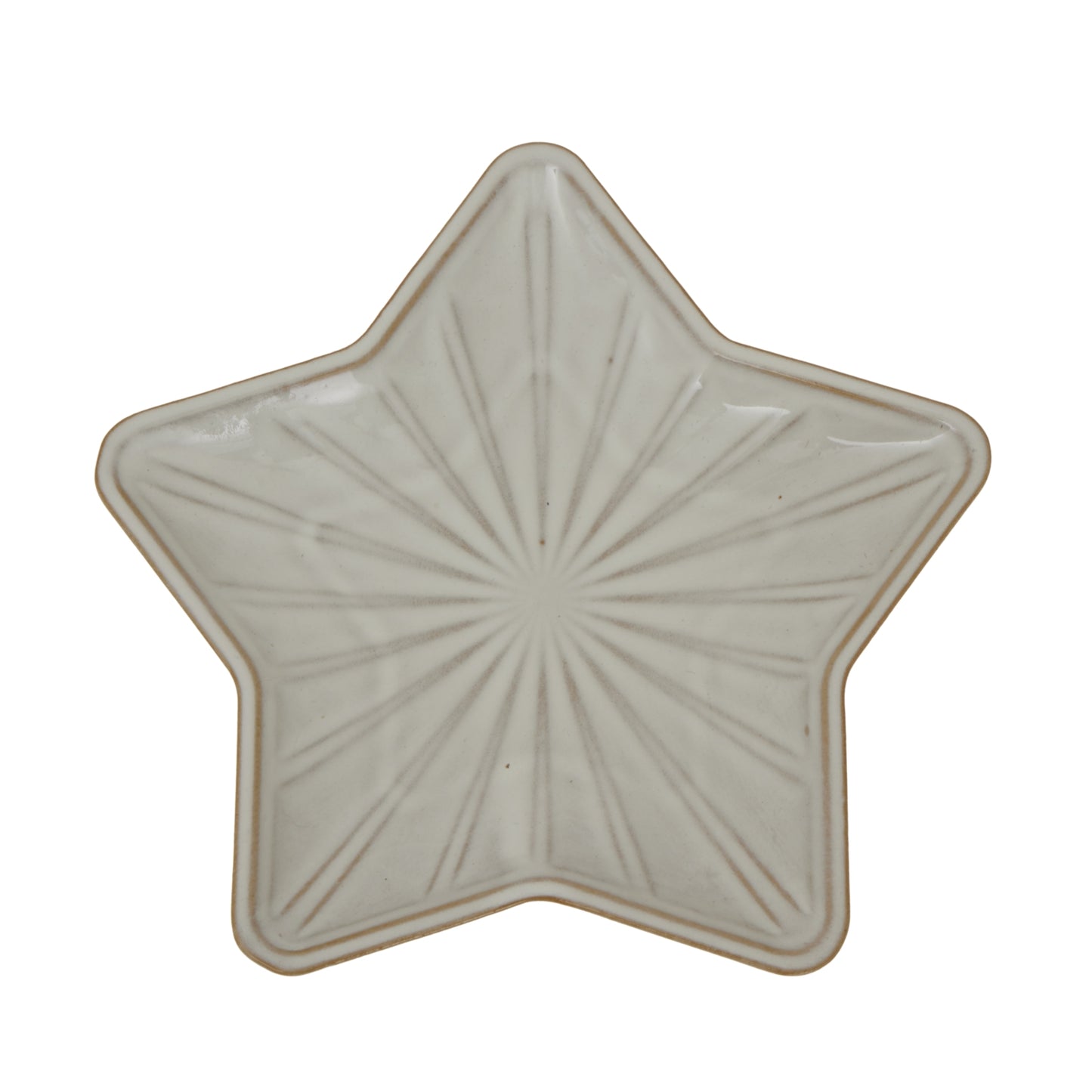 Large Alora Ceramic Star Dish - Christmas Room Decorations from the Quanta Home collection.