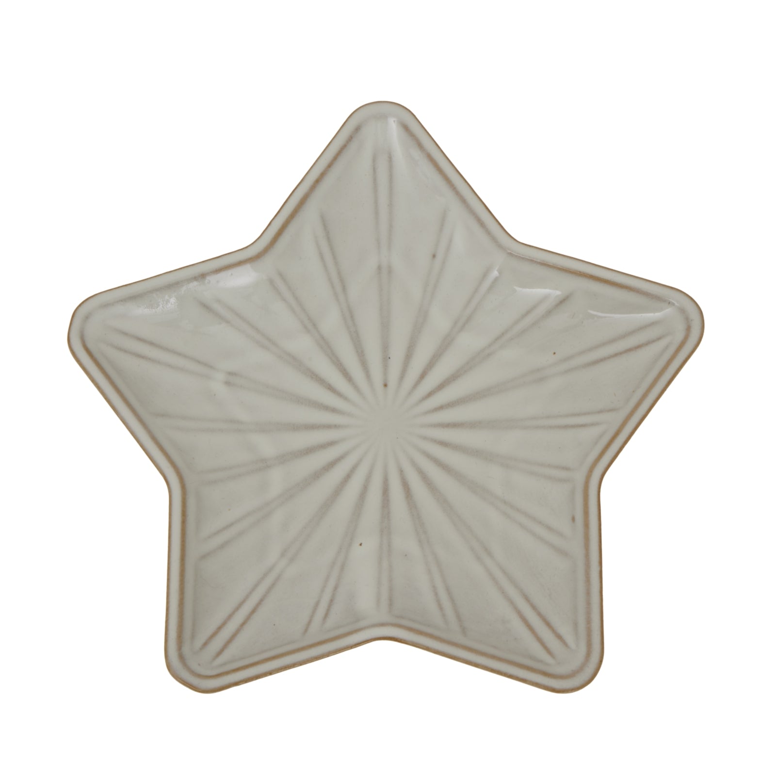 Large Alora Ceramic Star Dish - Christmas Room Decorations from the Quanta Home collection.