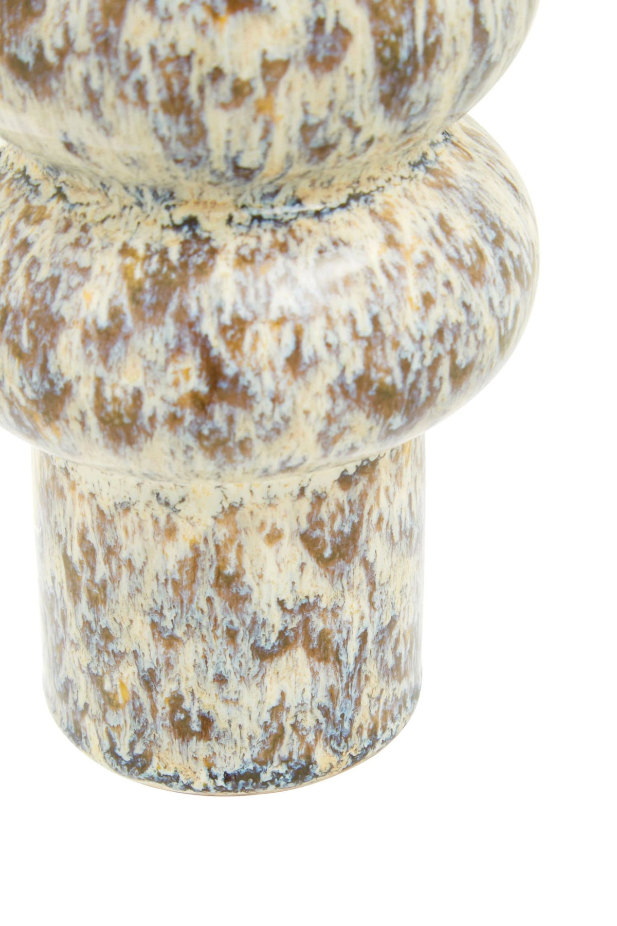 Dunelle Small Speckled Beige Vase
