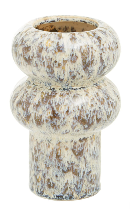Dunelle Small Speckled Beige Vase