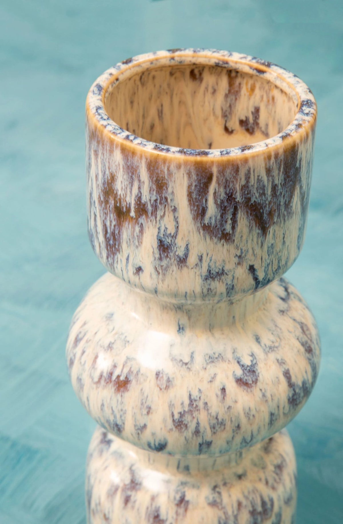 Dunelle Medium Speckled Beige Vase