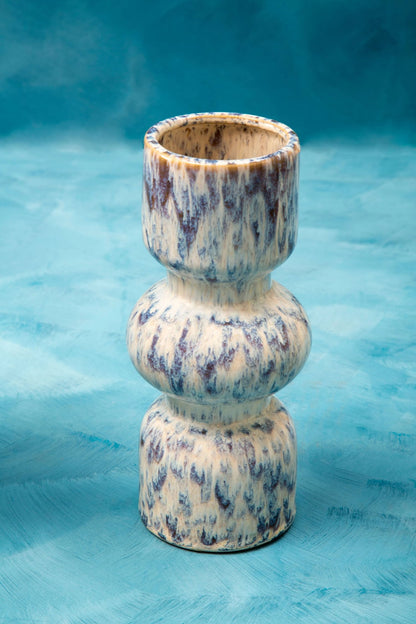 Dunelle Medium Speckled Beige Vase
