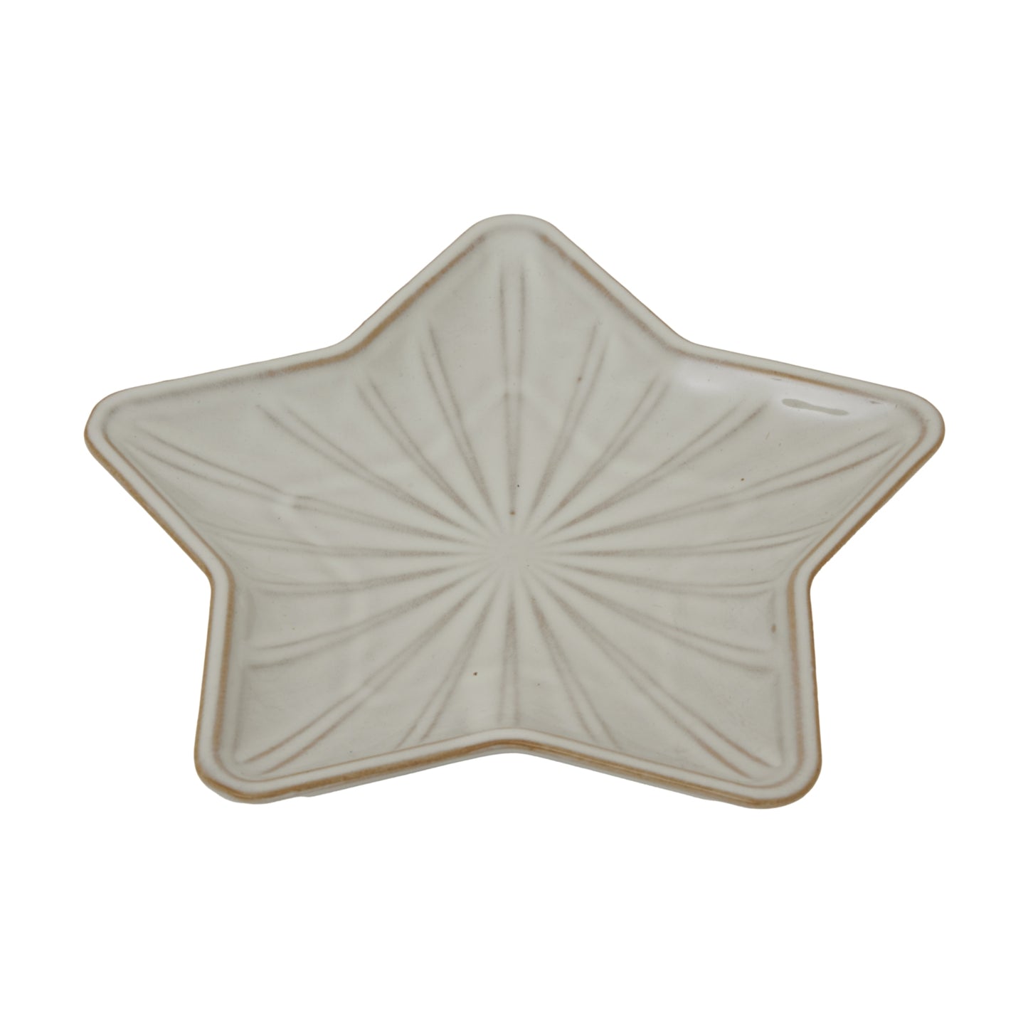 Large Alora Ceramic Star Dish - Christmas Room Decorations from the Quanta Home collection.