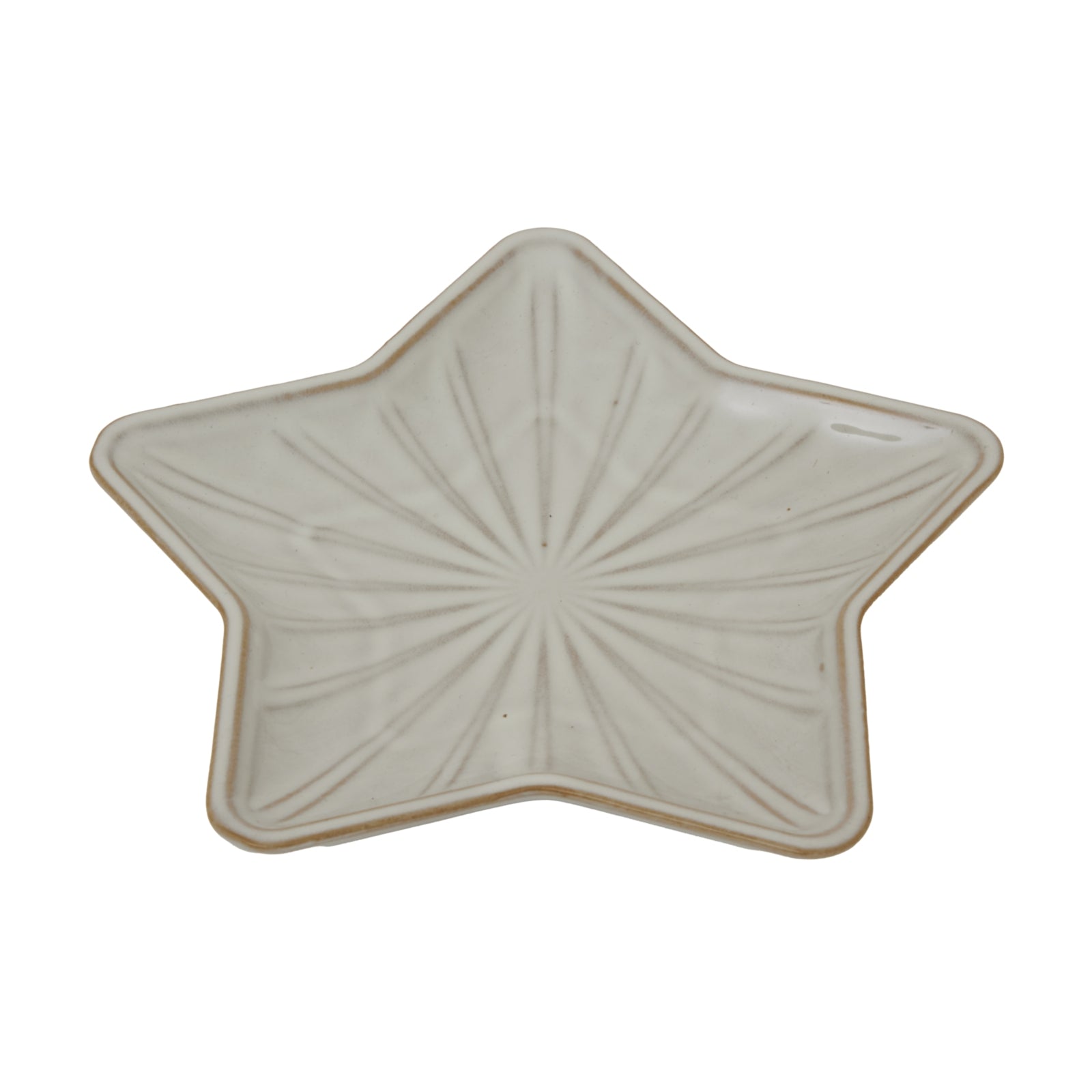 Large Alora Ceramic Star Dish - Christmas Room Decorations from the Quanta Home collection.