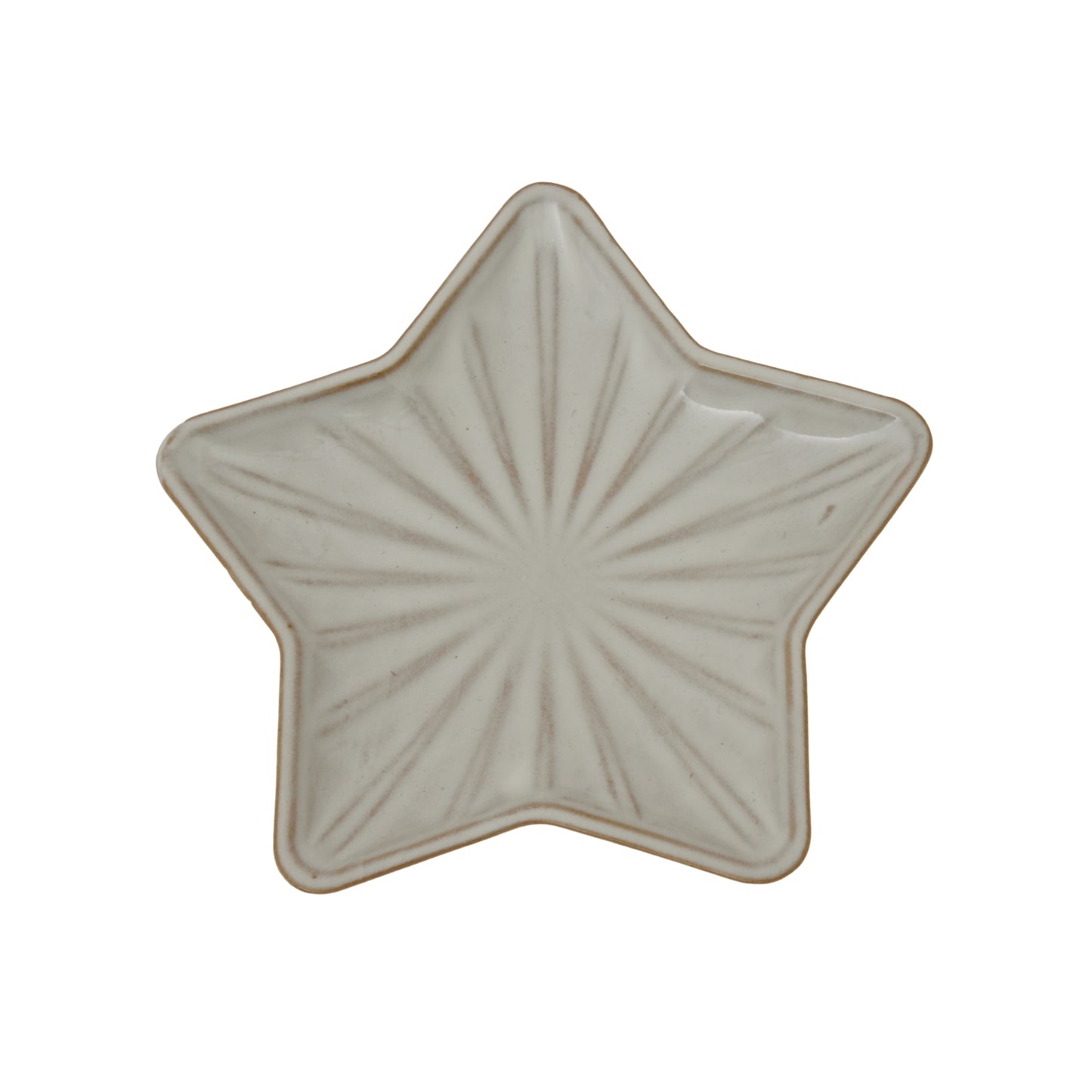 Medium Alora Ceramic Star Dish - Christmas Room Decorations from the Quanta Home collection.