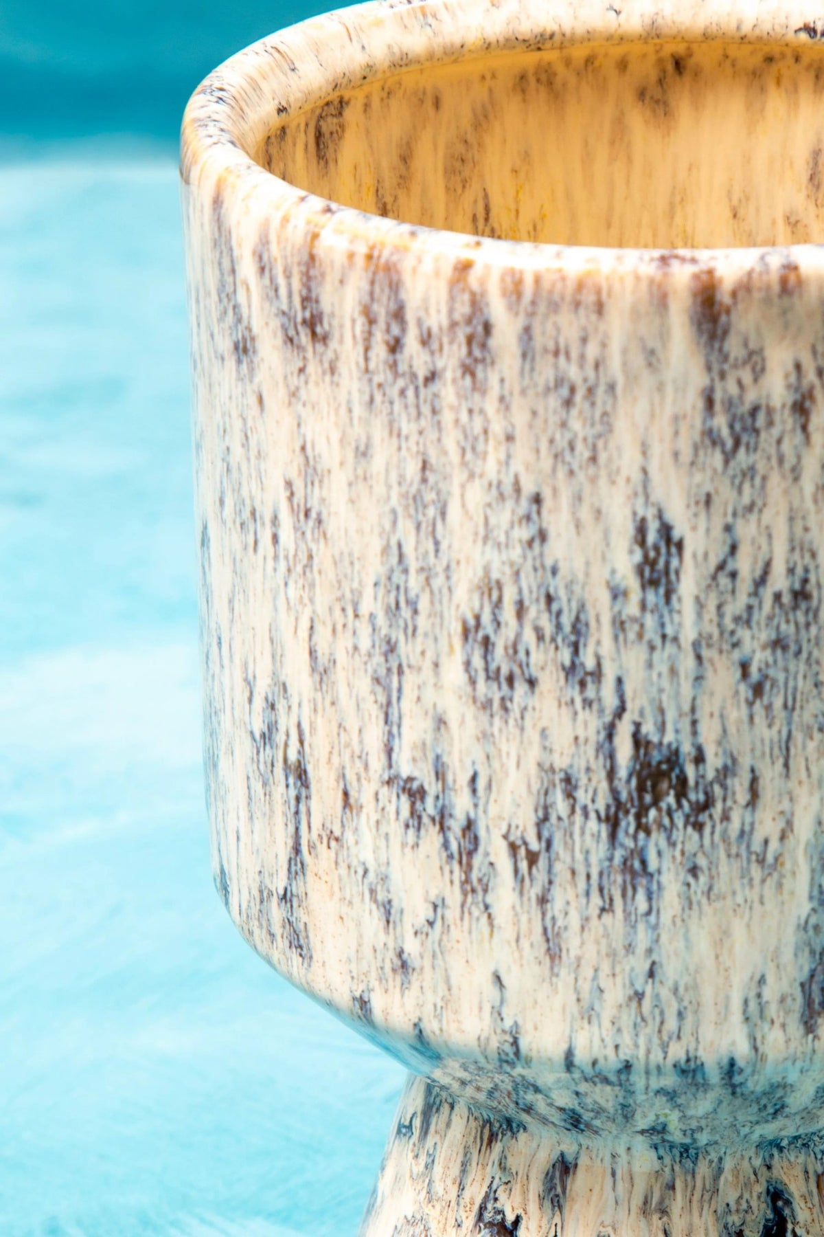 Dunelle Medium Speckled Beige Vase