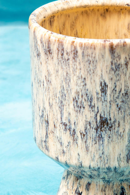 Dunelle Medium Speckled Beige Vase