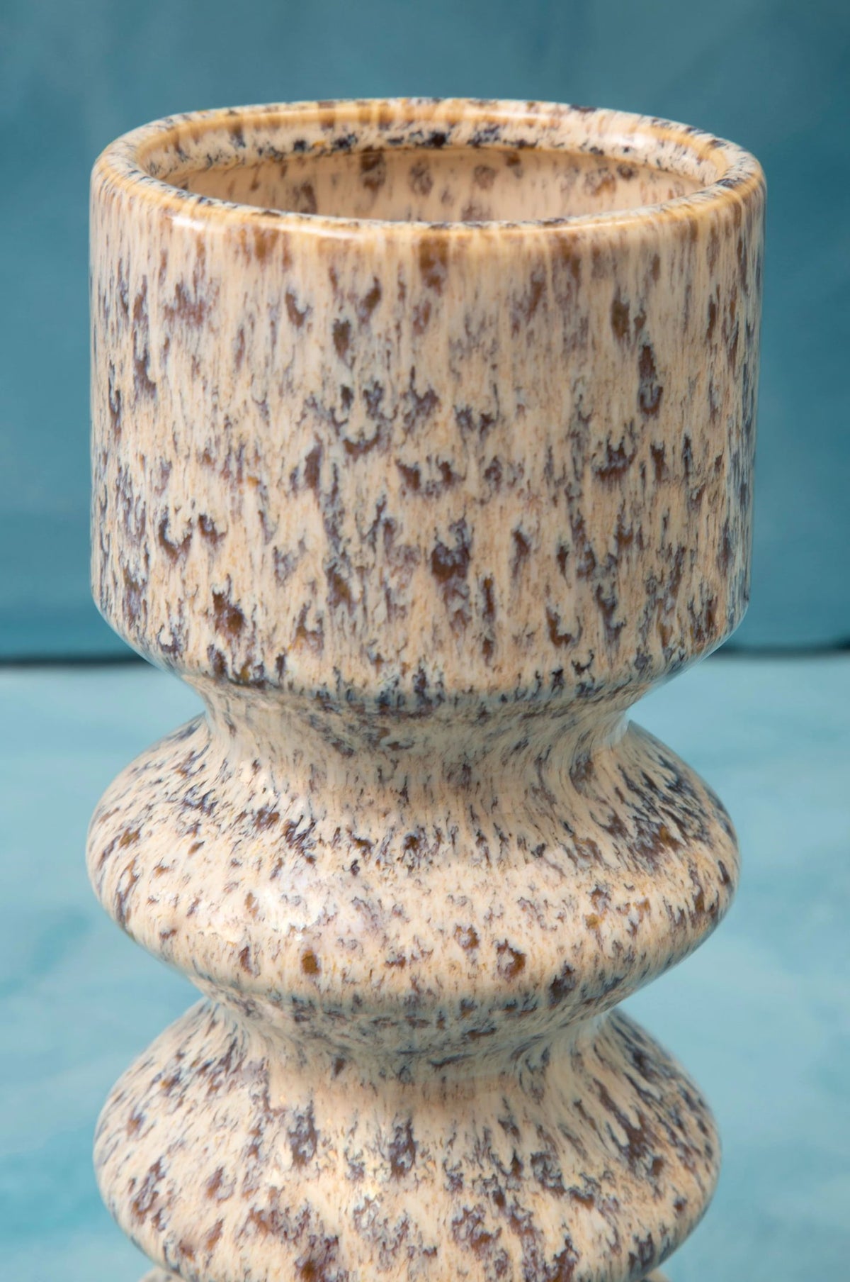 Dunelle Large Beige Speckled Vase