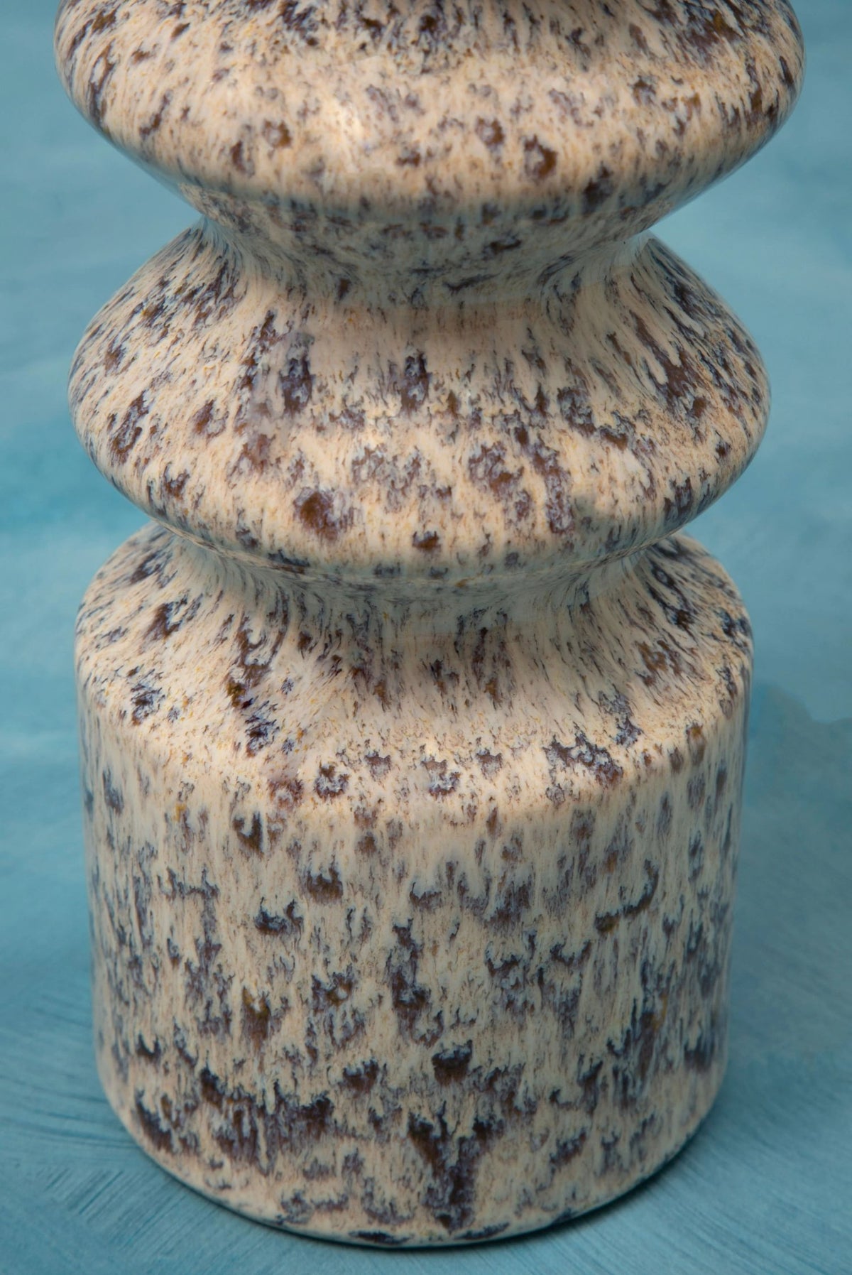 Dunelle Large Beige Speckled Vase