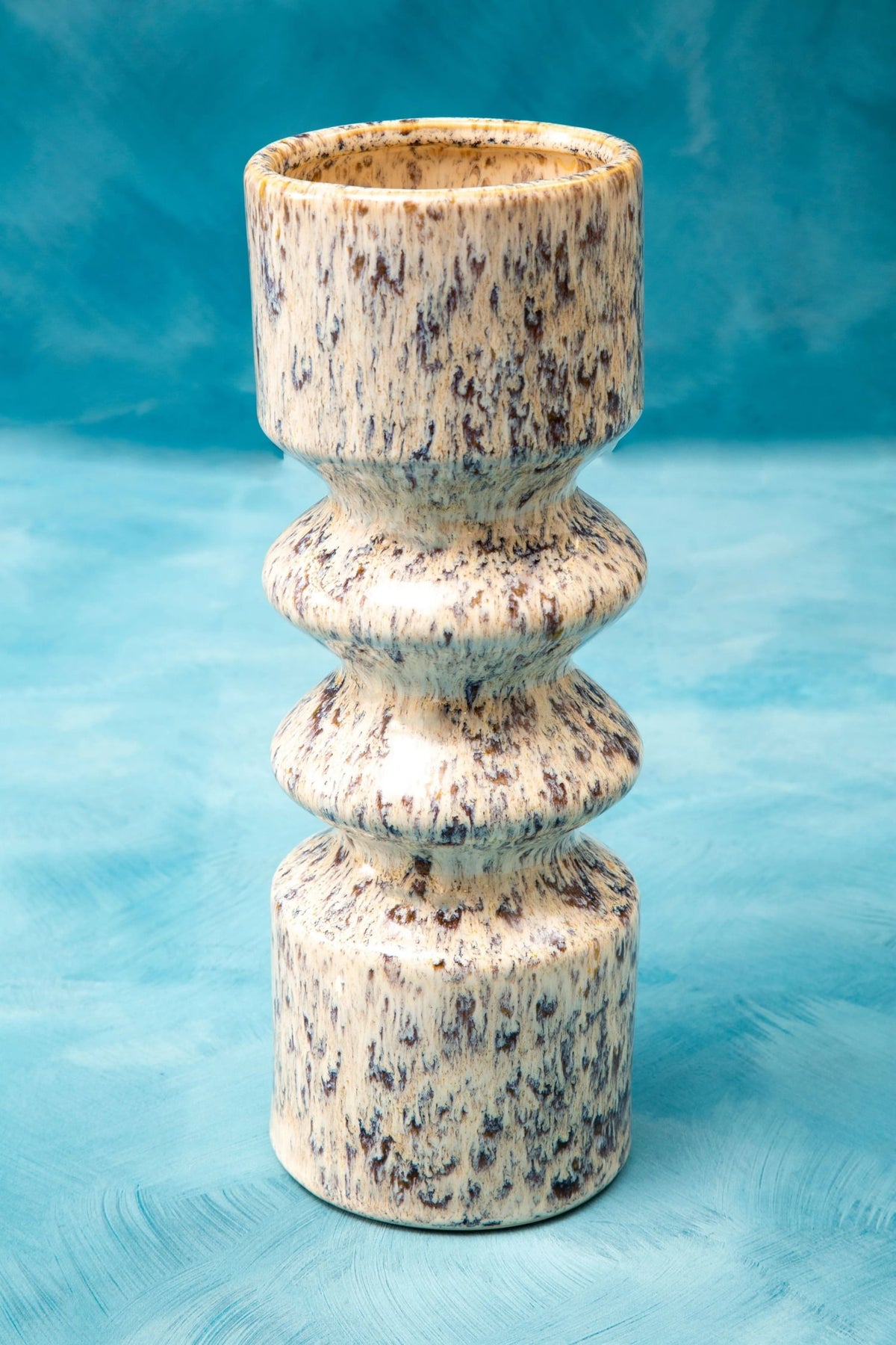 Dunelle Large Beige Speckled Vase