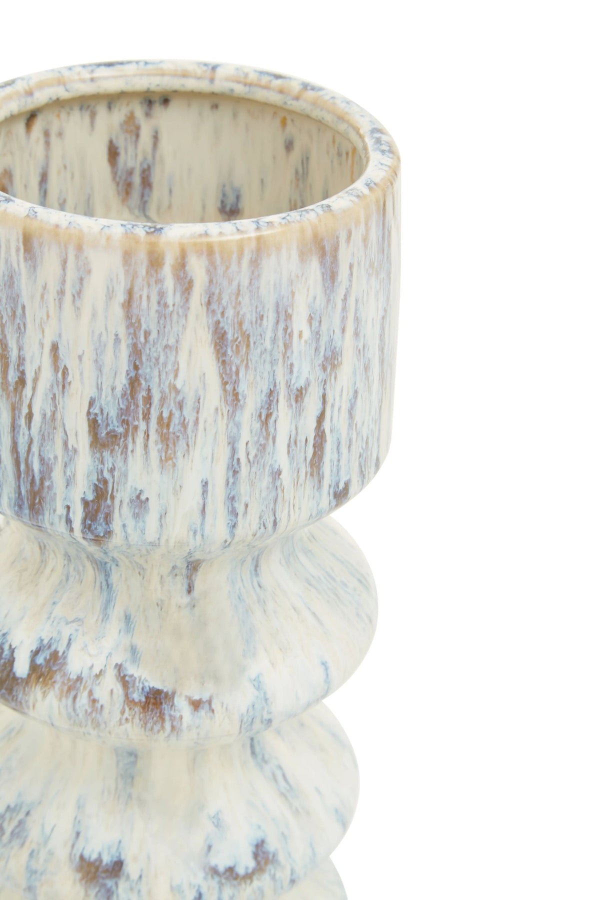 Dunelle Large Beige Speckled Vase