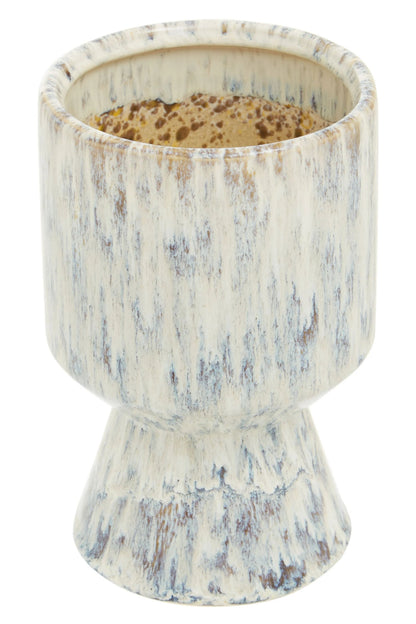 Dunelle Small Beige Speckled Planter