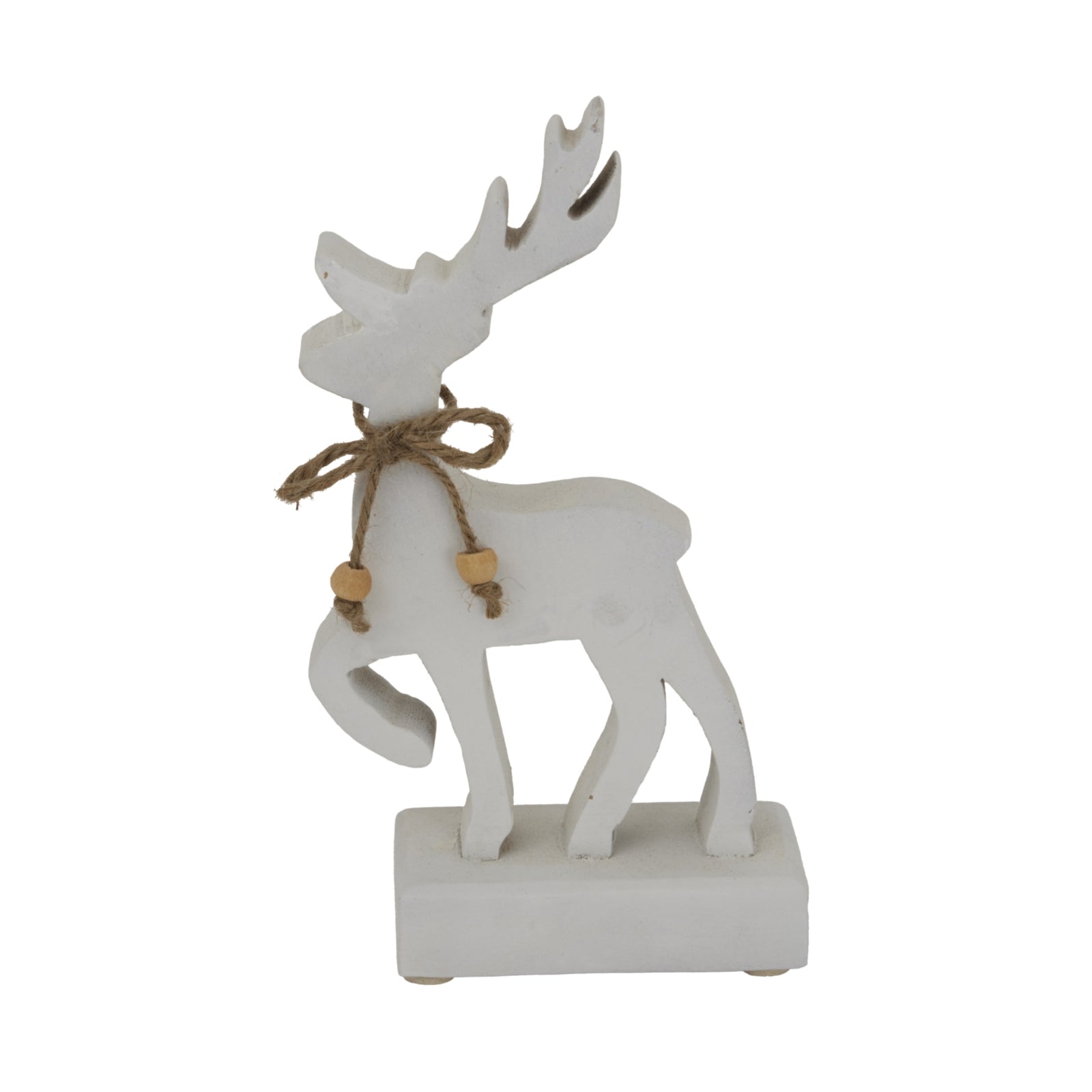 White Standing Reindeer - Christmas from the Quanta Home collection.