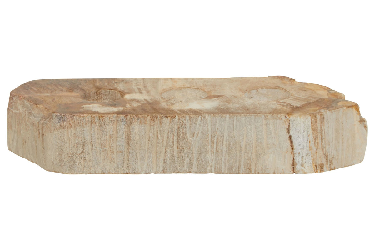 Artifact Petrified Wood 3 Tealight Holder