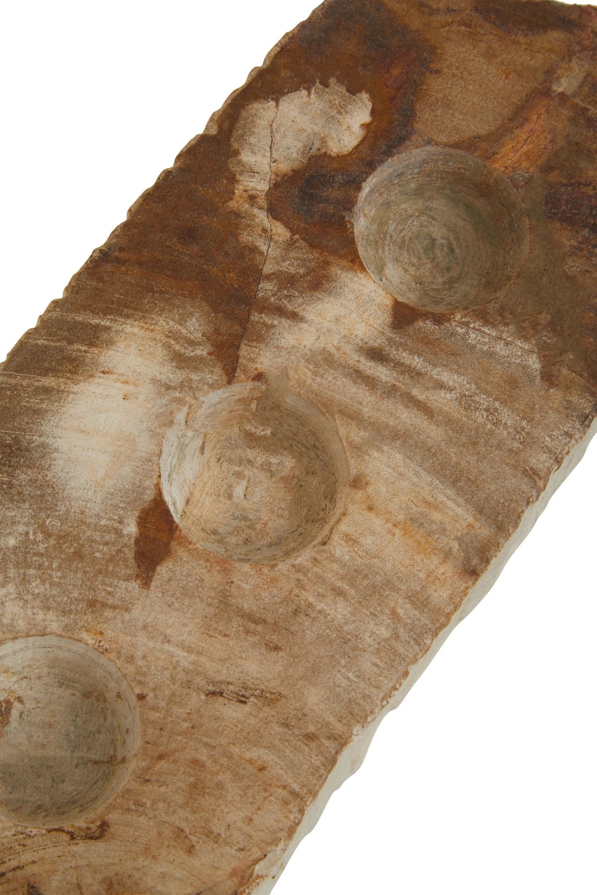 Artifact Petrified Wood 3 Tealight Holder