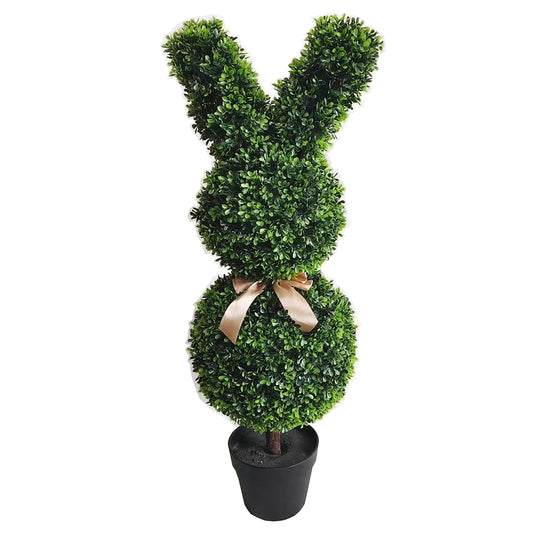 Artificial Green Bunny Tree - All Artificial Potted Plants from the Quanta Home collection.