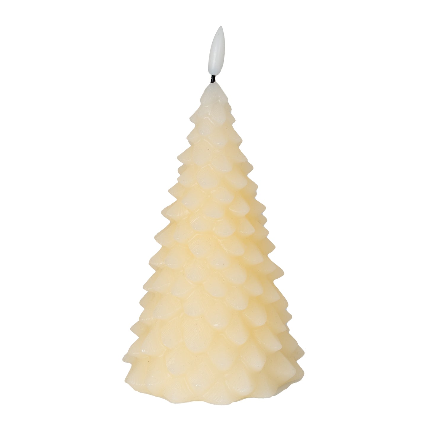 Luxe Collection Natural Glow Cream Tree LED Wax Candle - LED from the Quanta Home collection.