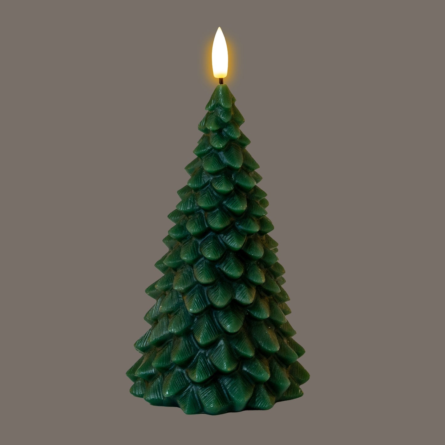 Luxe Collection Natural Glow Green Tree LED Wax Candle - LED from the Quanta Home collection.