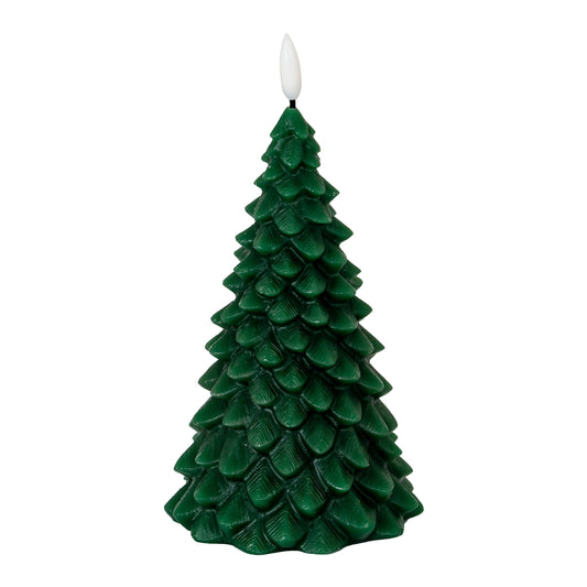 Luxe Collection Natural Glow Green Tree LED Wax Candle - LED from the Quanta Home collection.