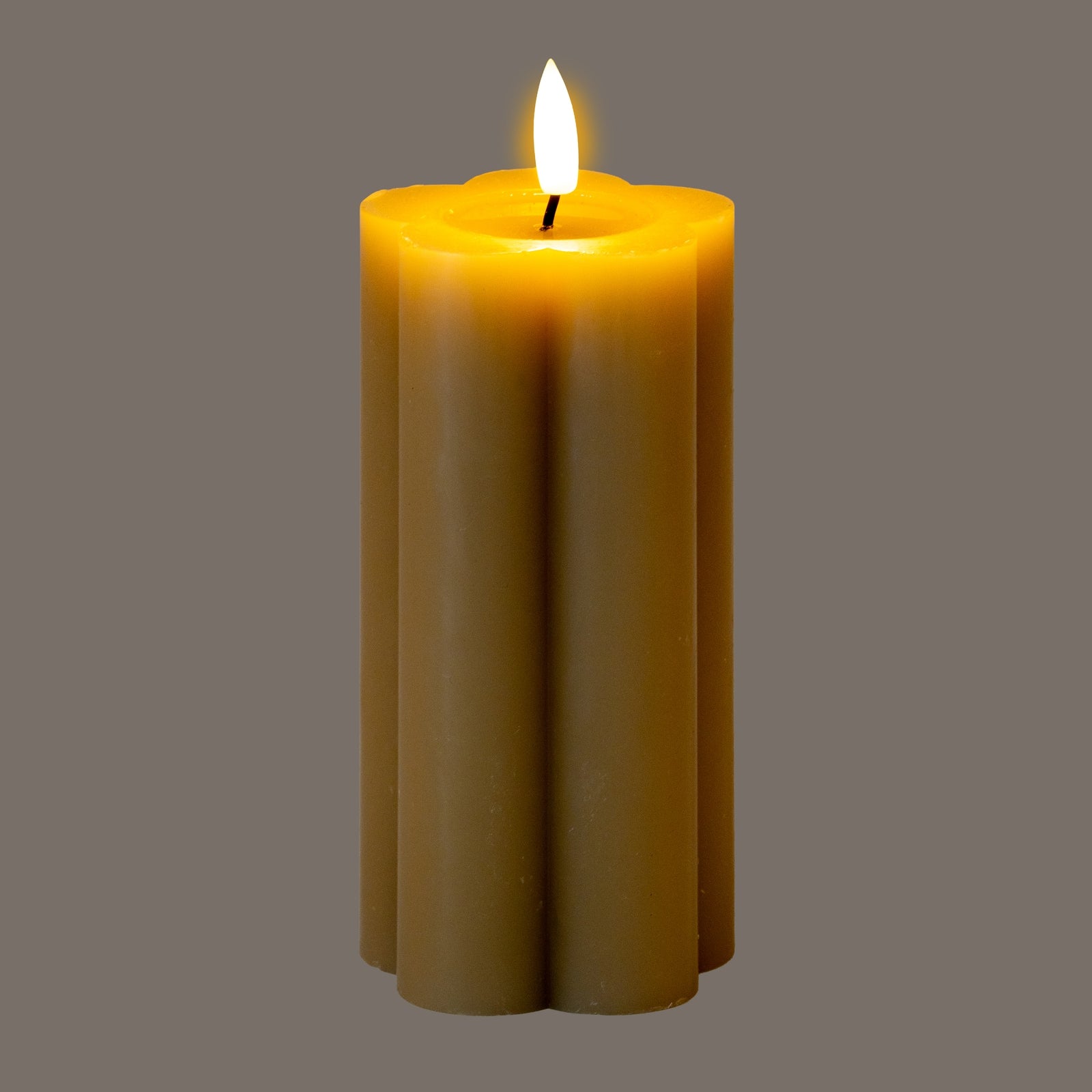Luxe Collection Natural Glow 2.75x6 Stone LED Candle - LED from the Quanta Home collection.