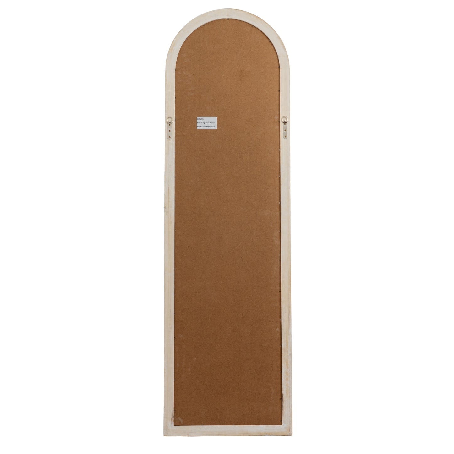 Washed Wood Tall Arched Window Mirror - Wall Mirrors from the Quanta Home collection.