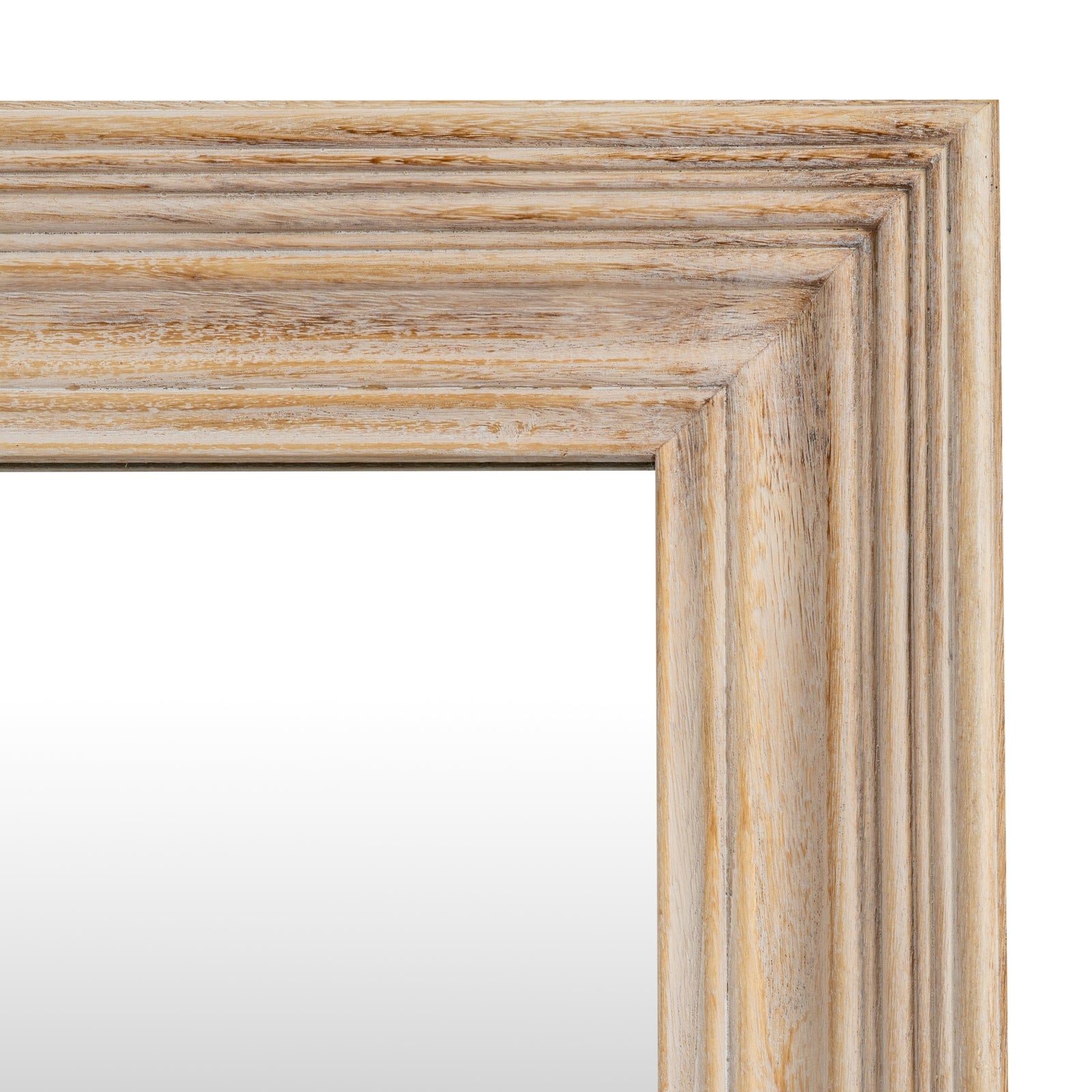 Washed Wood Framed Mirror - Wall Mirrors from the Quanta Home collection.