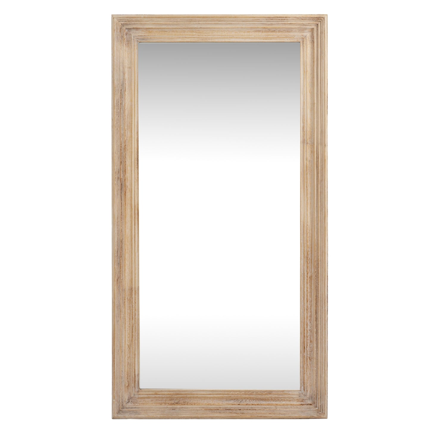 Washed Wood Framed Mirror - Wall Mirrors from the Quanta Home collection.