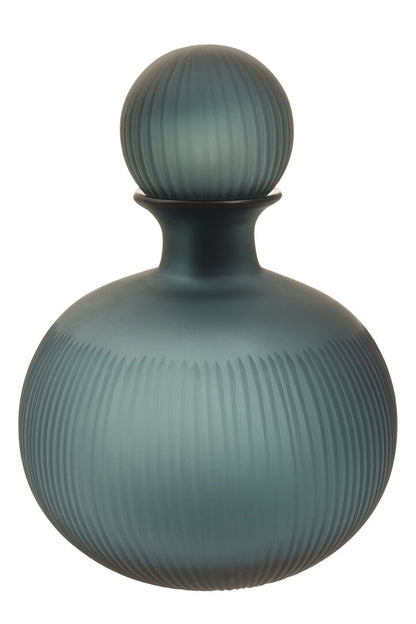 Opal Small Blue Bottle Vase