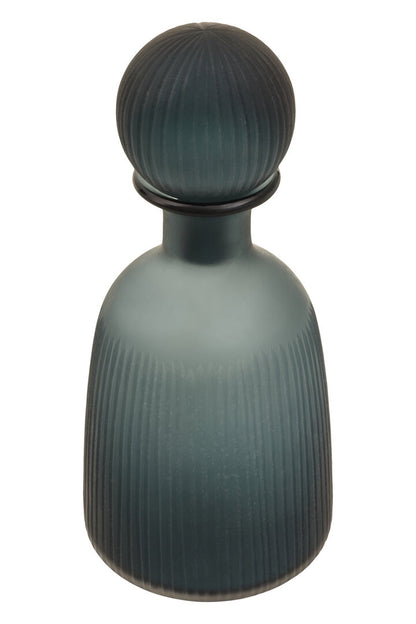 Opal Medium Blue Bottle Vase