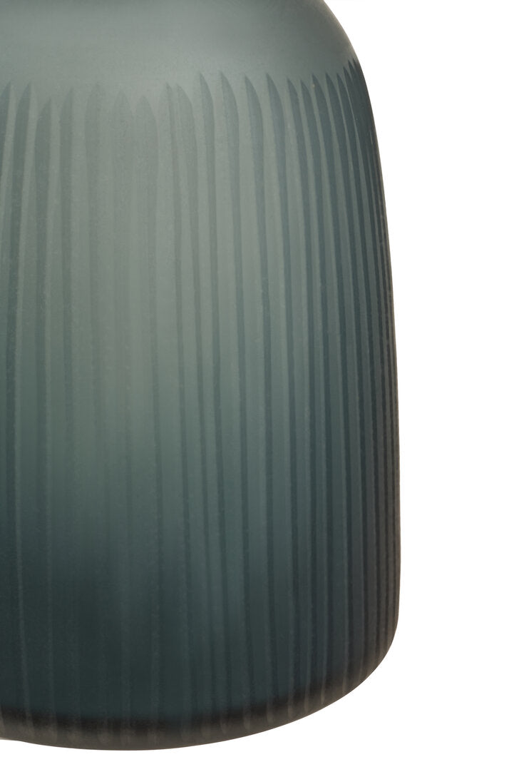 Opal Medium Blue Bottle Vase
