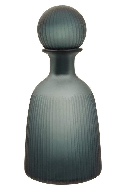 Opal Medium Blue Bottle Vase